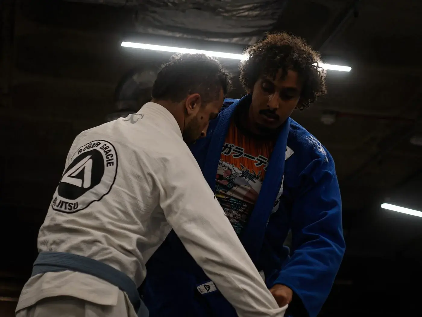 Ahmed training Brazilian jiu-jitsu